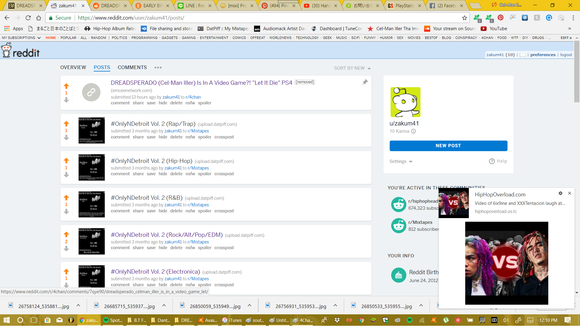 4chan and Reddit remove DREADSPERADO's post