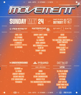 Movement 2026 Stage Announcement!